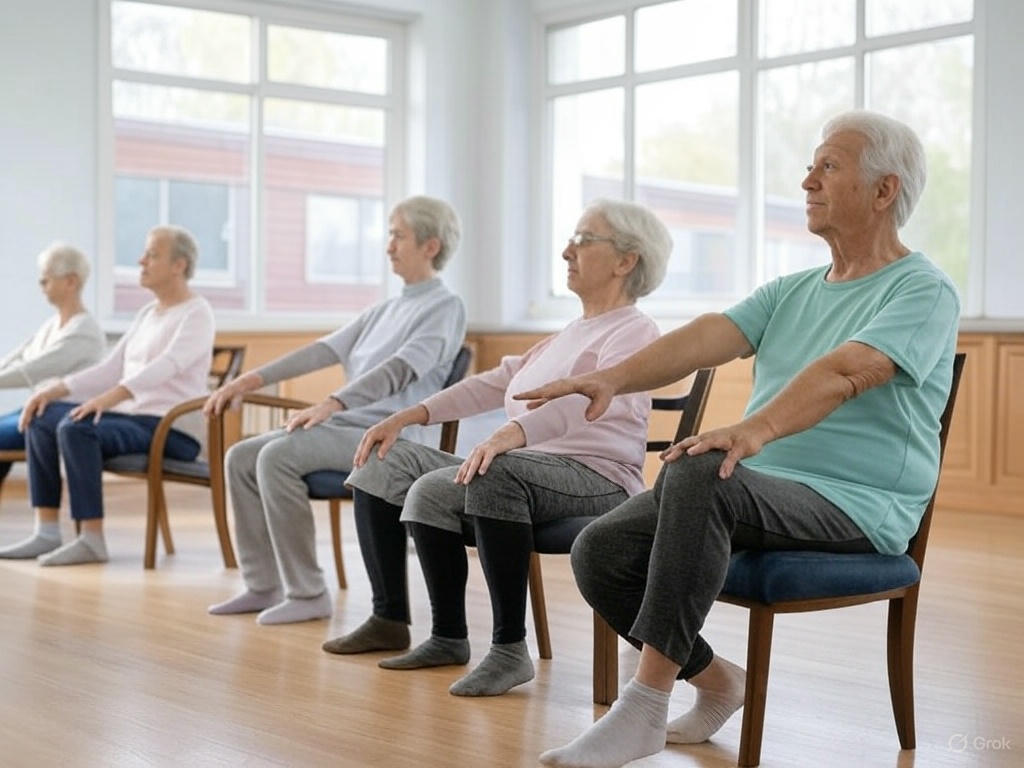 Chair yoga